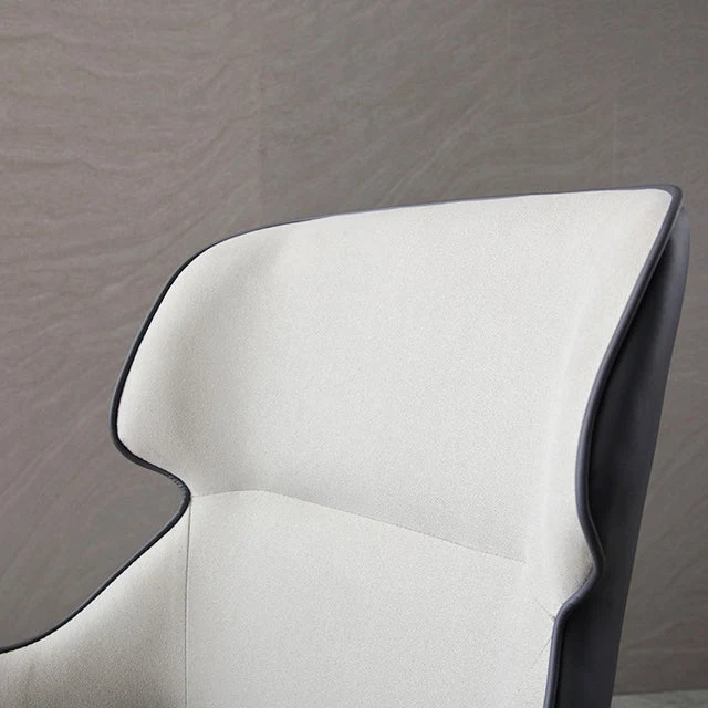 Van metaal Industrial Dining Kitchen Room Chair Wingback Arm Chair Grey
