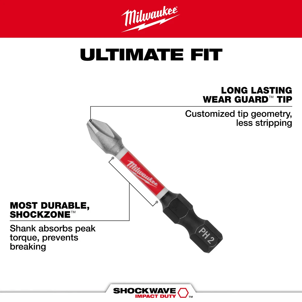 Aardings MILWAUKEE 26 PC. SHOCKWAVE IMPACT DUTY™ Drive & Fasten Set