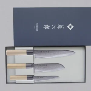 Aardings [SET] Tojiro Shippu Knife Set [gyuto + santoku + petty]