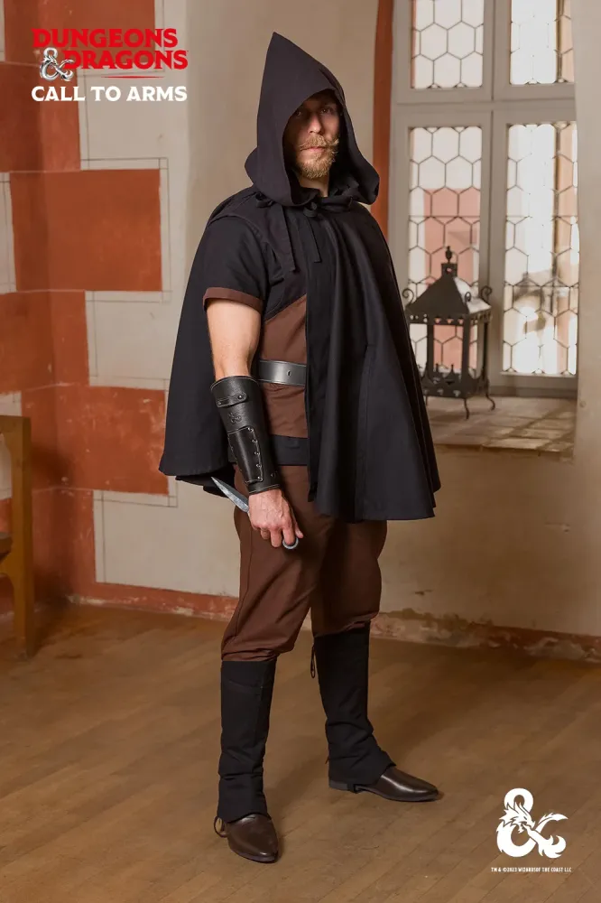 Dungeons & Dragons Rogue - Brown/Black Set met Montageset