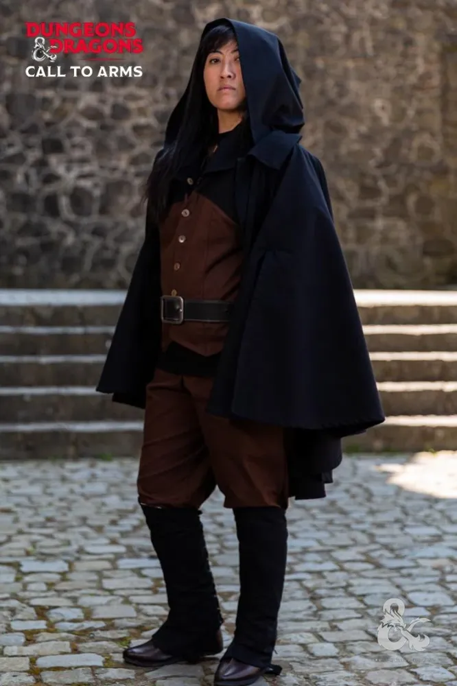 Dungeons & Dragons Rogue - Brown/Black Set met Aardlip