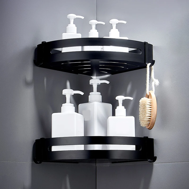Koolzwart Bathroom Set Modern 1/2/3 - Piece Anti-rust Bath Shelf