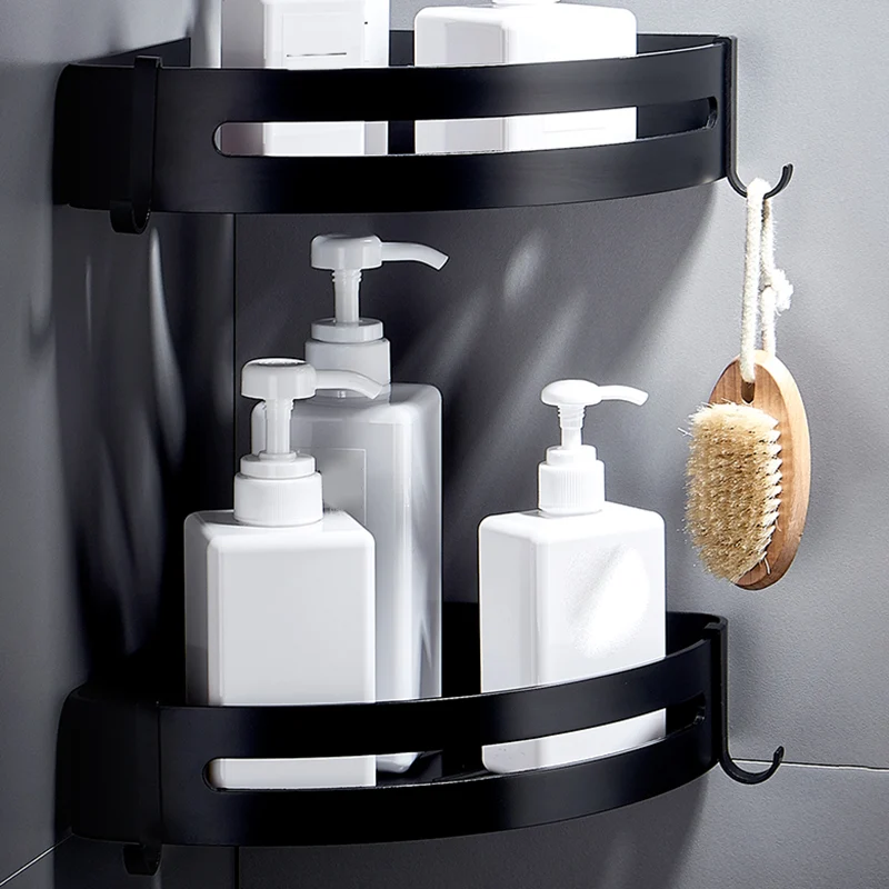 Koolzwart Bathroom Set Modern 1/2/3 - Piece Anti-rust Bath Shelf