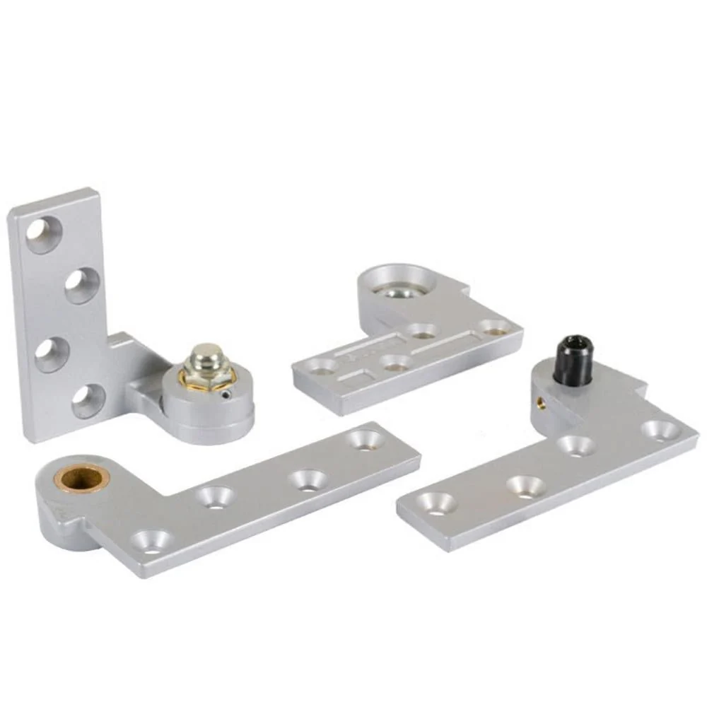 L.C.N. Left-Hand Commercial Door Pivot Set - 4 Piece Elegance - voor 8-12mm Kabels