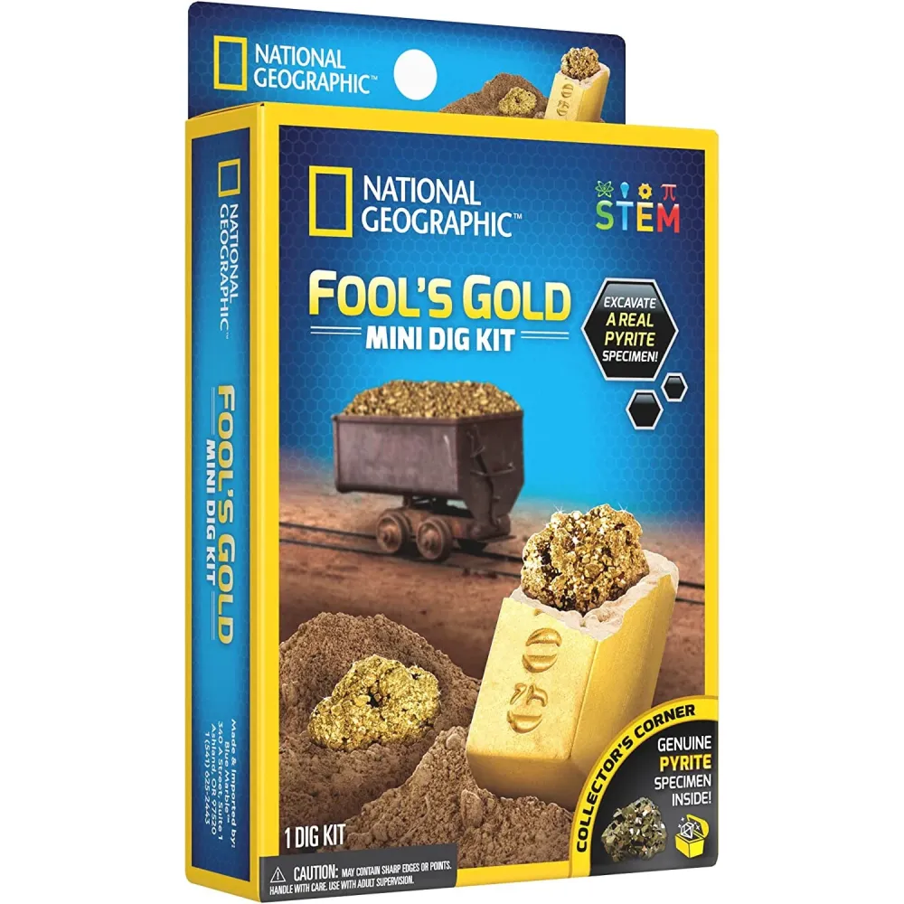 National Geographic - Pyriet te ontdekken | Fool's Gold set (Impulse Handzaam Dig Fool's Gold)