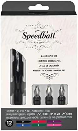 Speedball - Calligraphy Set 12pc. | IP68 | Oliebestendig
