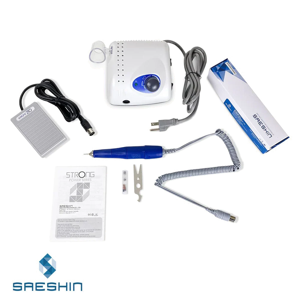 STRONG E-File 210/105L 35,000 RPM SET(3/32″)