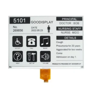 10.2-inch E-Paper SPI E-Ink 960x640 Display Extensief Screen