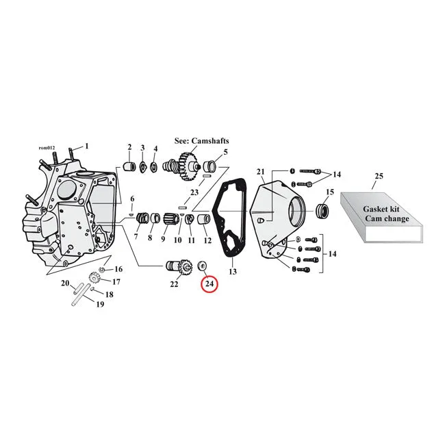 Breather Valve Shim, .115 Inch Harley-Davidson