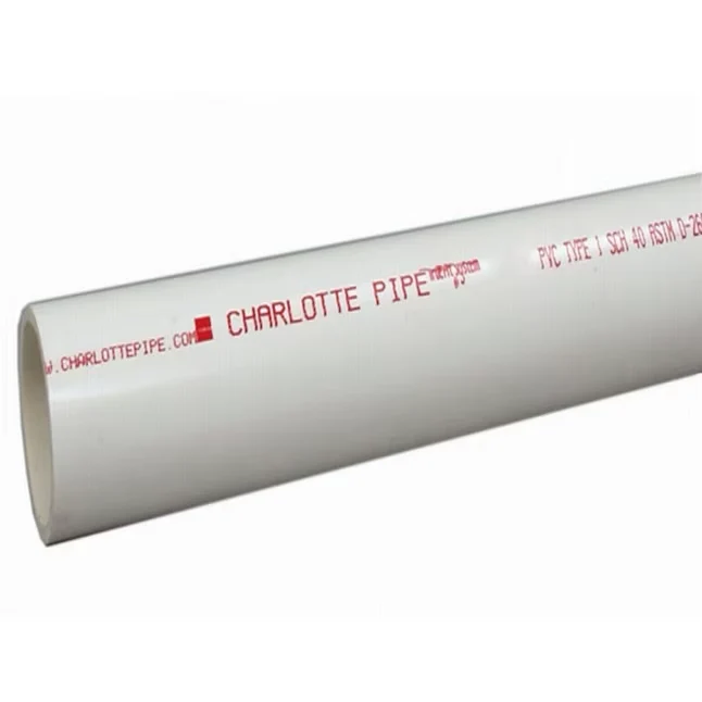 Charlotte Pipe 1-1/2- x 10-ft 330 Psi Schedule 40 VINYL Pipe