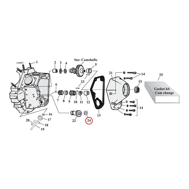 Jims Breather Valve Shim, .150 Inch Harley-Davidson