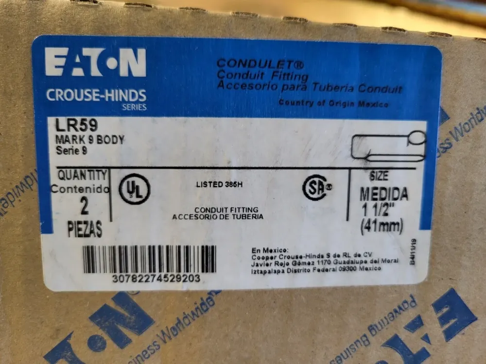 1-1/2" Conduit Outlet Body LR59 (Box 2)