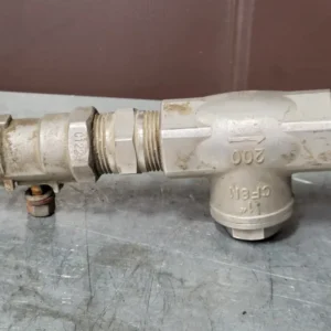1", Class 200, Swing Check Valve, W/ 1", 1000 WOG, Ball Valve