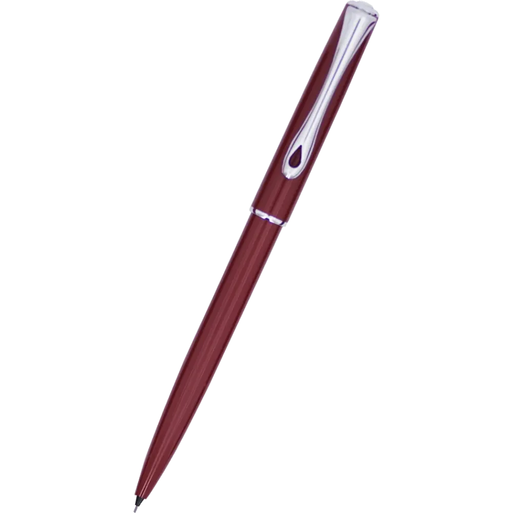 Drukvaste Diplomat Traveller Mechanical Pencil - Dark Rood