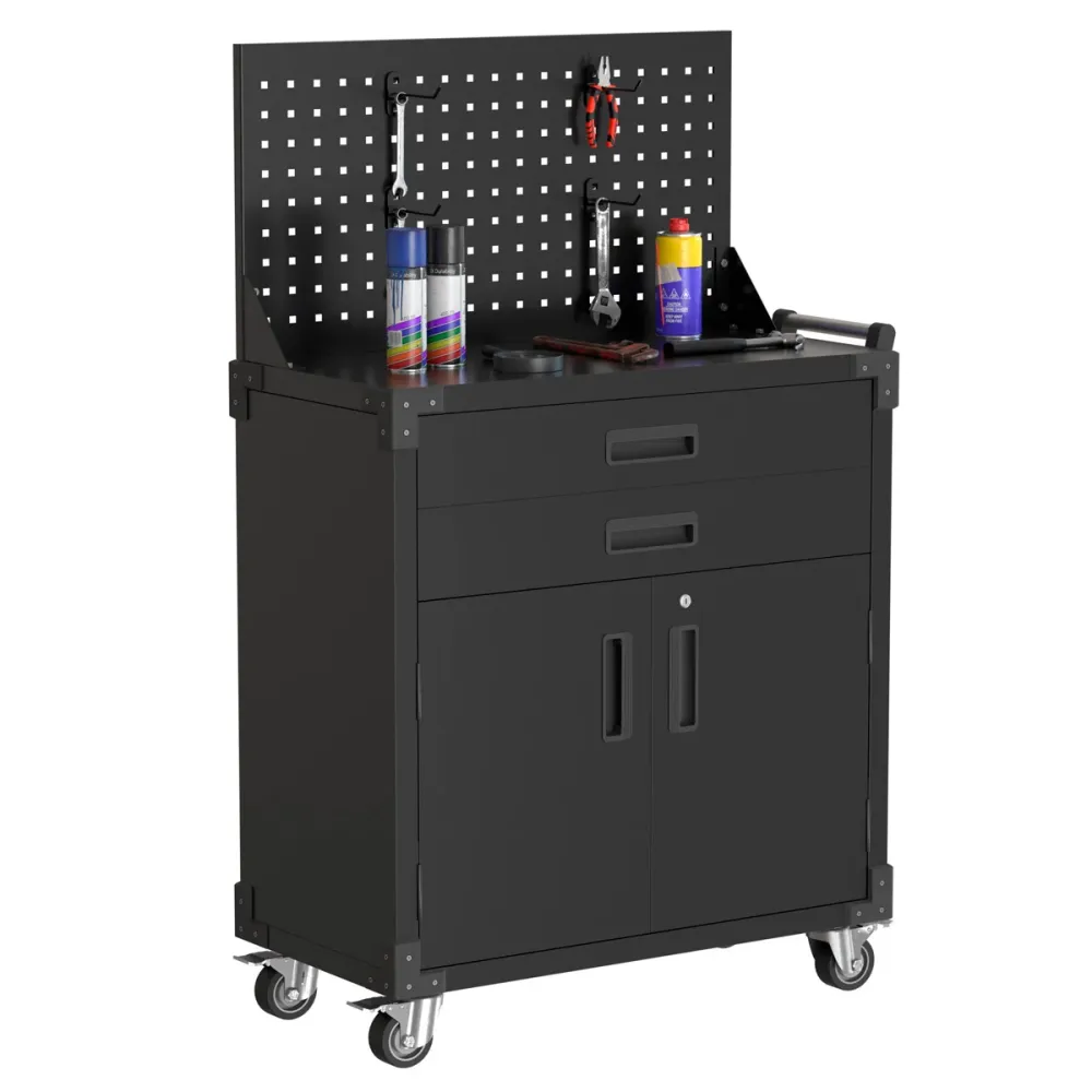 Fornorth Tool Trolley 90x80x42cm back panel