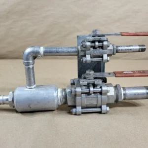 1 " & 3/8 " Koolstof Steel Ball Valve 2000WOG 1100 voor Elektrische Installaties