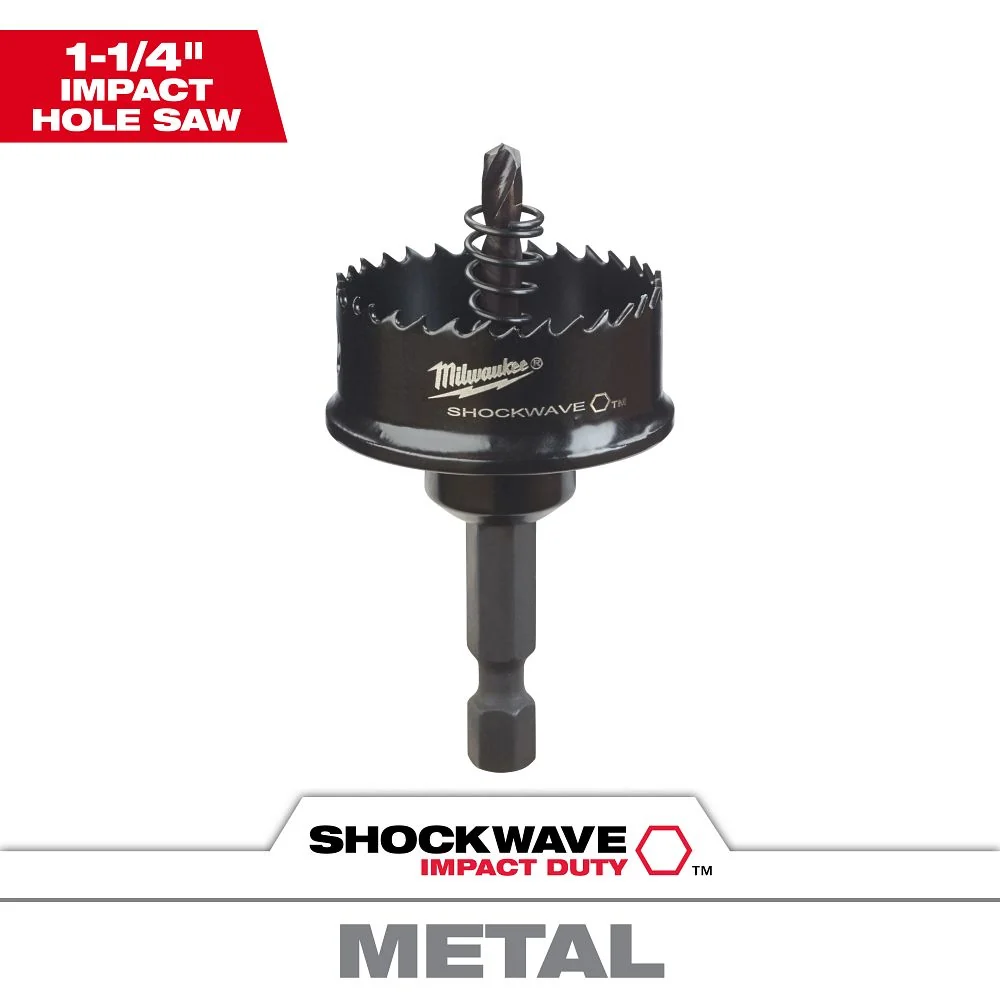 Milwaukee Tools 1-1/4In Shockwave Impact Hole Sa 49-56-9825