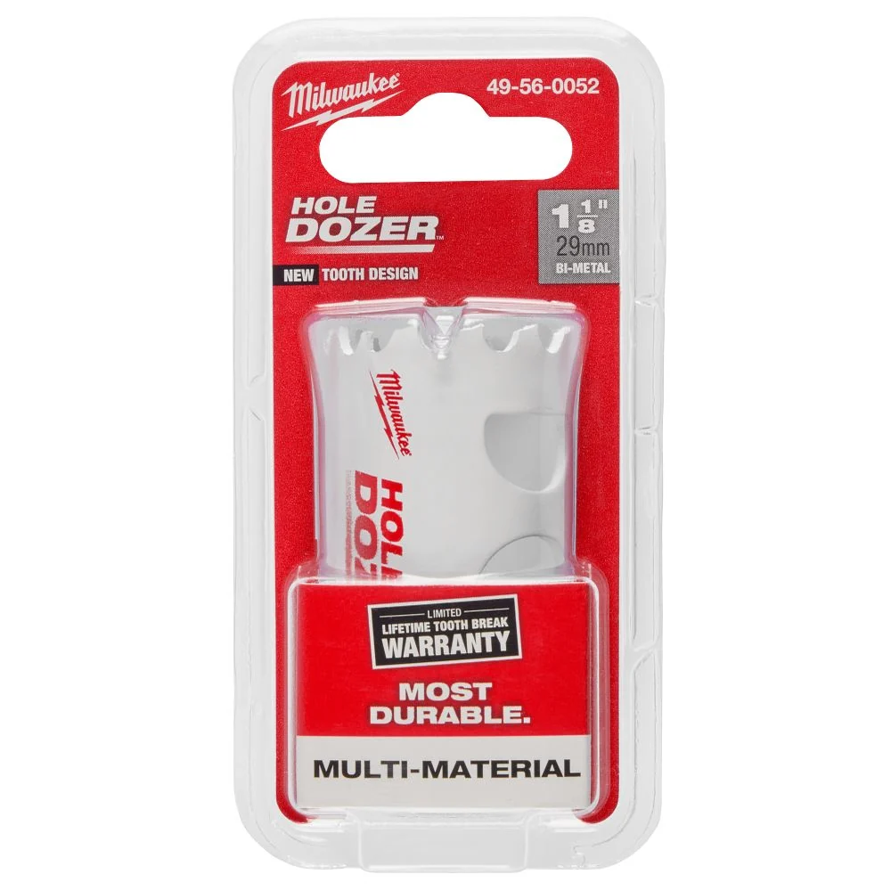 Milwaukee Tools 1-1/8" Hole Dozer Hole Saw 49-56-0052