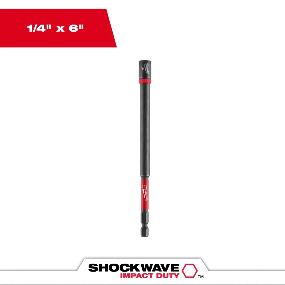 Milwaukee Tools 1/4" x 6" Magnetic Nut Driver 49-66-4682