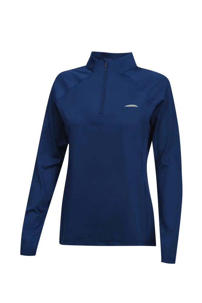 Prime Women's Long Sleeve Shirt Dark Blauw L