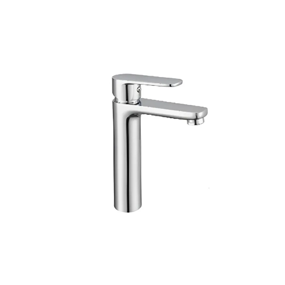 RubiFlux Idroblue basin mixer tap - Metaalglans Roestvrij Staal Uitvoering