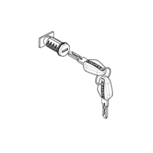 Sistema de cerradura Shad para baules Shad TR37 / TR48 met Dubbele Afdichting
