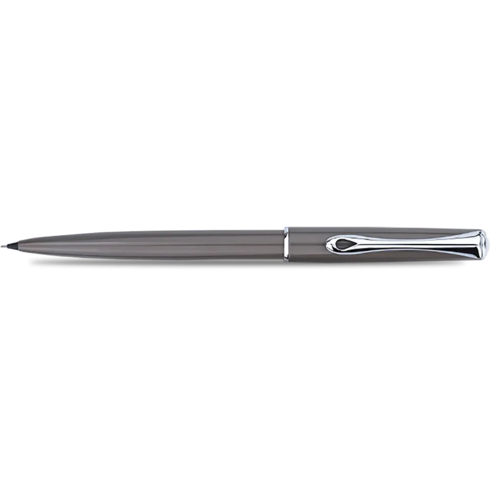 Vertraagde Uitschuif Diplomat Traveller Mechanical Pencil - Taupe Grey