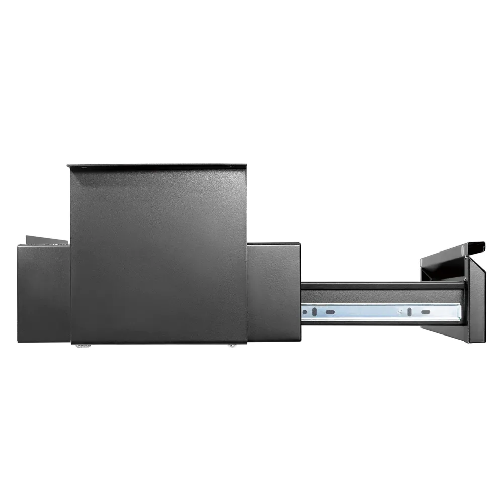 Draaibeitelhouder Maclean MC-875 Under Desk Rvs Drawer met Shelf Tot Max. 5kg Basis onder tafel Holder Hanging Drawer met...