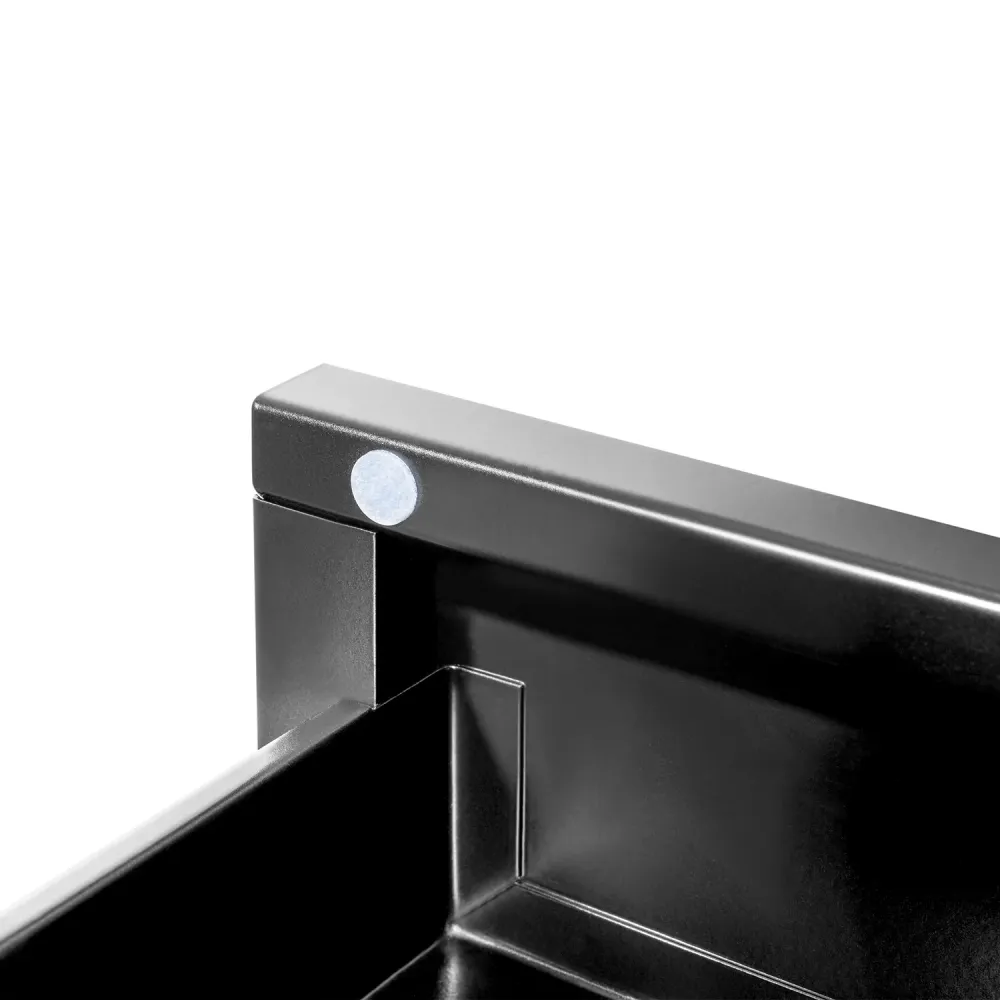Draaibeitelhouder Maclean MC-875 Under Desk Rvs Drawer met Shelf Tot Max. 5kg Basis onder tafel Holder Hanging Drawer met...