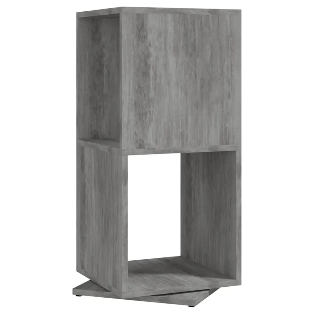 Draaikast 34,5x34,5x75,5 cm spaanplaat betongrijs