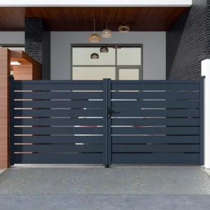 Hoogwaardig Carbide Draaihek van aluminium PRIMO - Antr. - L397xH183 cm - Koop nu onopgesmukt & goedkoop online