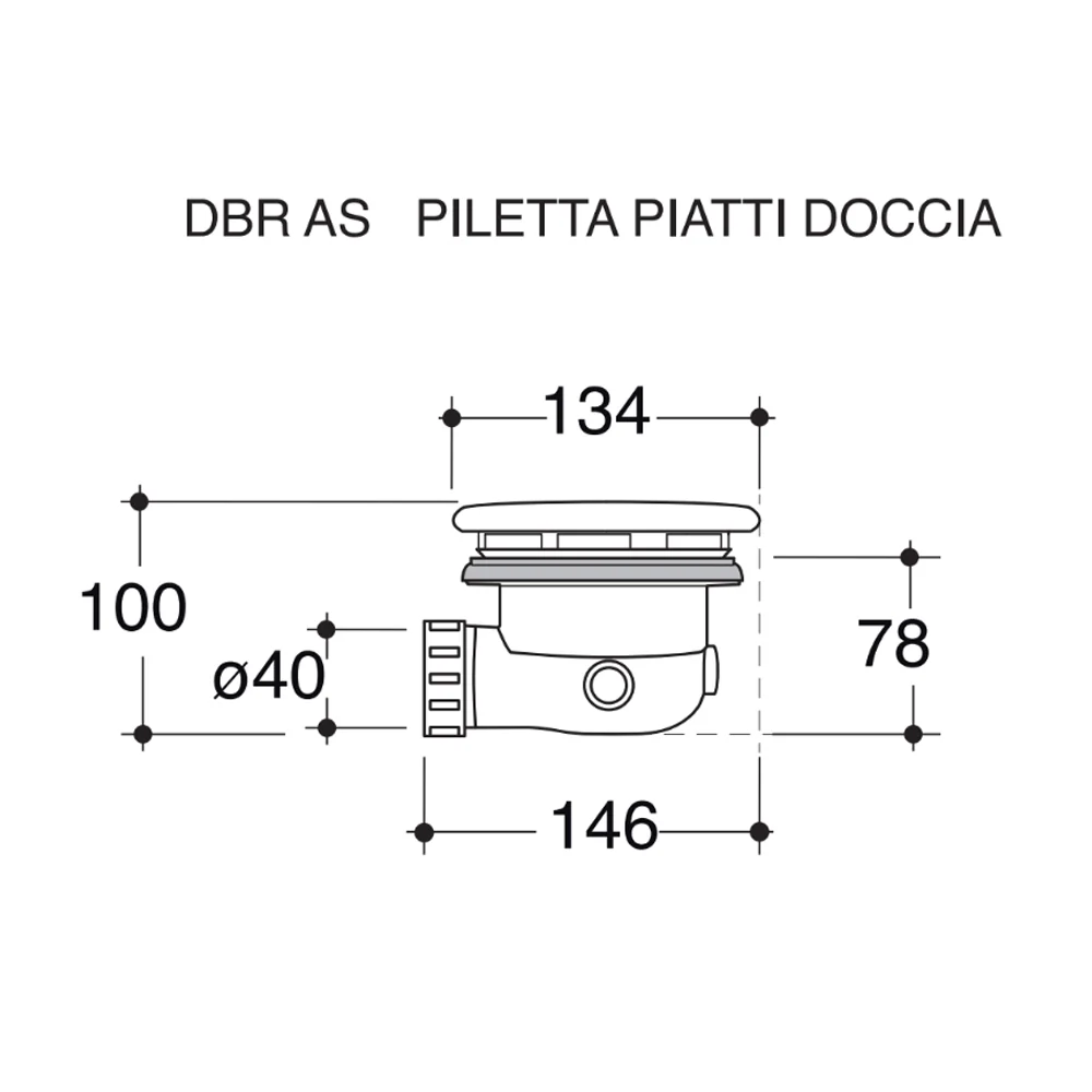 Multimateriaal Siphoned drain plate porselein cover Ceramica Globo