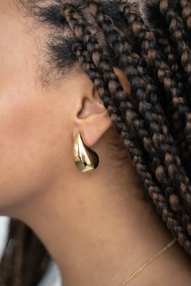 Medium Drop Earrings – Corrosiebestendig Steel verzinkt staal
