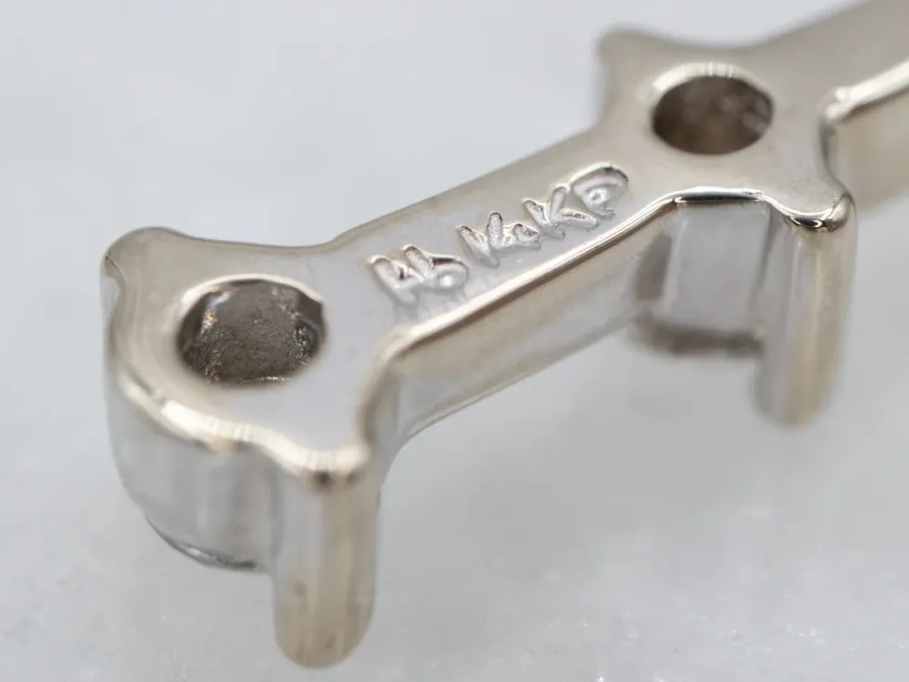 Muuranker Graduated Diamond Drop Pendant