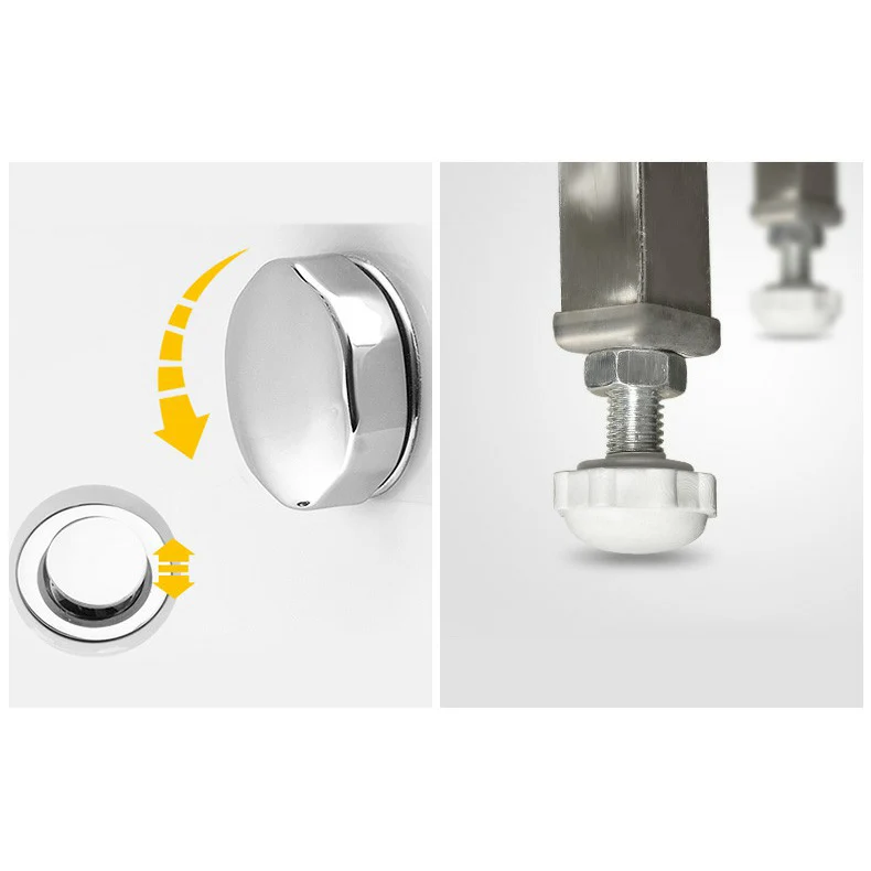 Strak Round Drop- Bathtub Acrylic-Fiberglass Soaking/Air Bathtub 47l