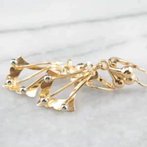 Van vroeger 18K Gold Drop Earrings