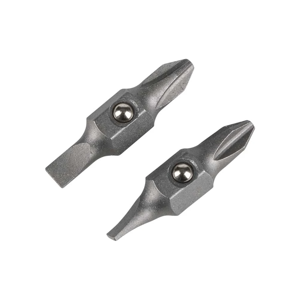 KLEIN TOOLS Bit Stubby #2 PH 3/16-Inch Slotted