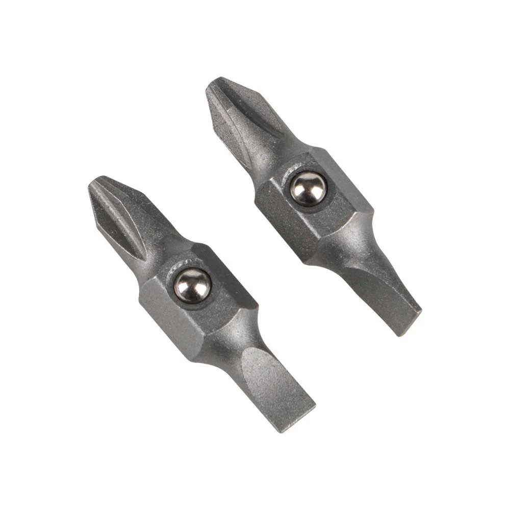 KLEIN TOOLS Bit Stubby #2 PH 3/16-Inch Slotted