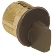 Mortise Lock Cylinder Turn Knob Adams Rite Cam 1.15" Diameter x 1" Length Duronotic
