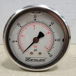 2.5", 0-60 psi Pressure Gauge SPG-63-0060-PN