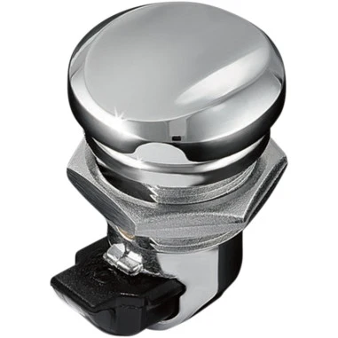 CHROME PUSH-BUTTON FUEL DOOR LATCH HARLEY-DAVIDSON
