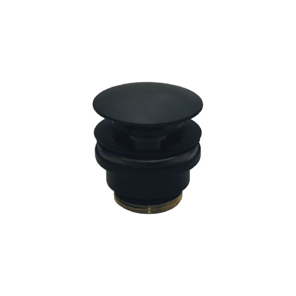 Click clack drain overflow and black gedempt ceramic plug 11/4''