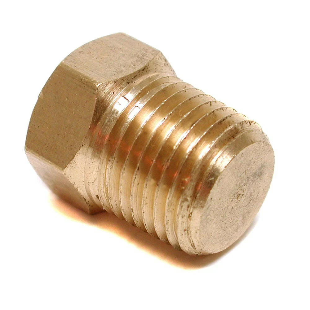 Dial ⅛” MPT Geel koper Plug