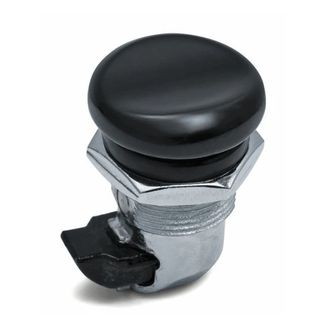 Kuryakyn, Push Button Fuel Door Latch Harley-Davidson met Gegalvaniseerde Afwerking