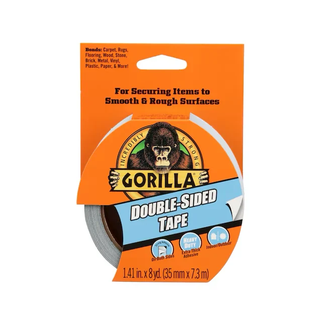 Gorilla 1.41- x 8 Yard(s) Double-Sided Tape