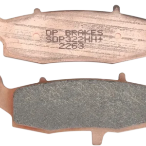 DP BRAKES BRAKE SHOES PAD, SDP KAW/SUZ, FRT met Rubberen Greep