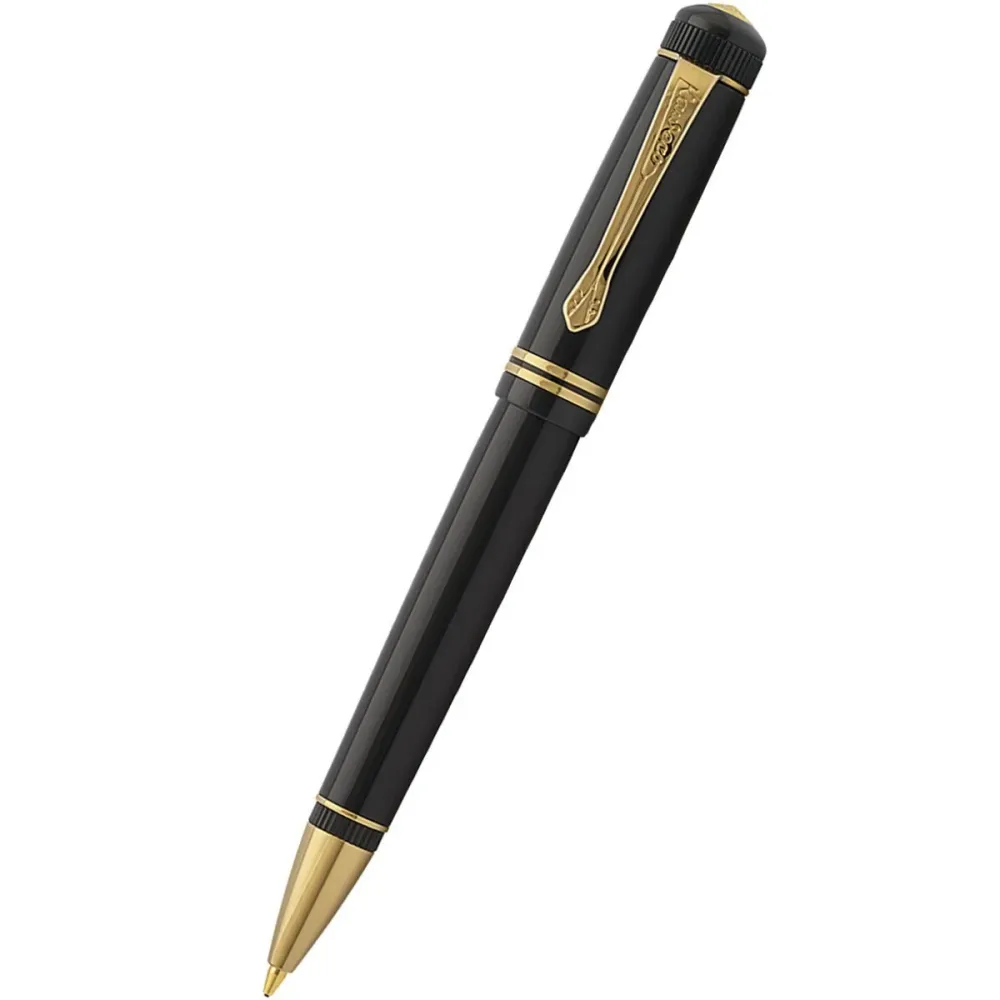 Kaweco Dia2 Twist Pencil - Koolzwart Gold Trim - 0.7mm