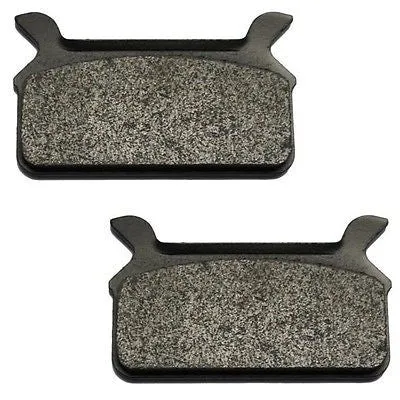 Pastillas Freno Trasero Para Harley-Davidson Touring 1986-1999 met Rubberen Greep