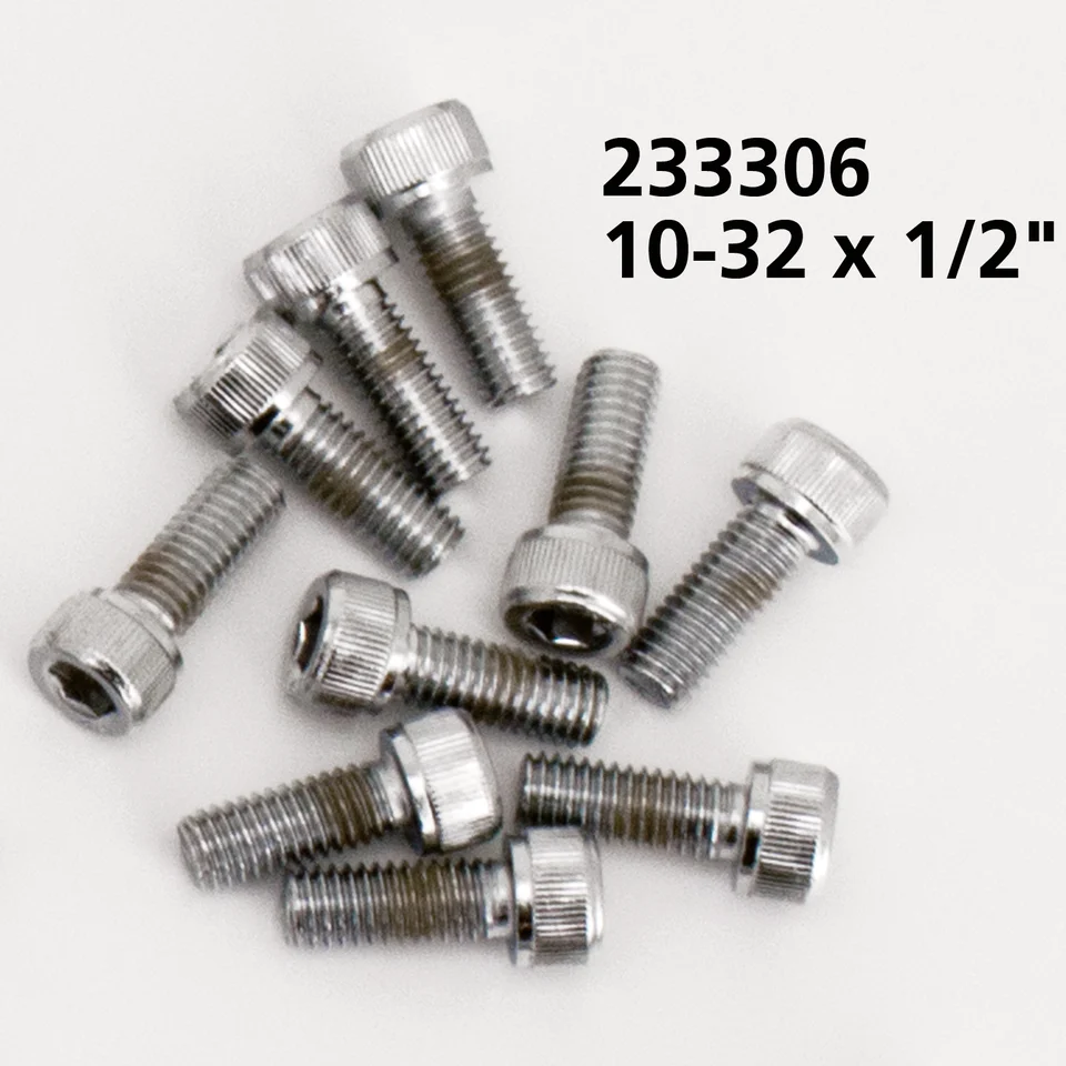 Stalen Handwiel Tornillos Allen Cromados De 10 Piezas 10-32 X 1/2 Para Harley-Davidson