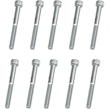 Tornillos Allen De Recambio Cromados De 10-24 X 2 Para Harley Davidson